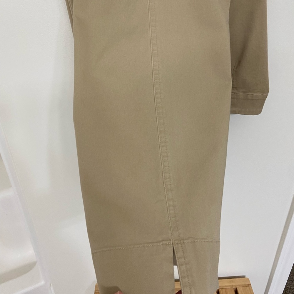 Women's Lauren Active Ralph Lauren L-RL Tan Capri’s size 12 - Picture 6 of 6